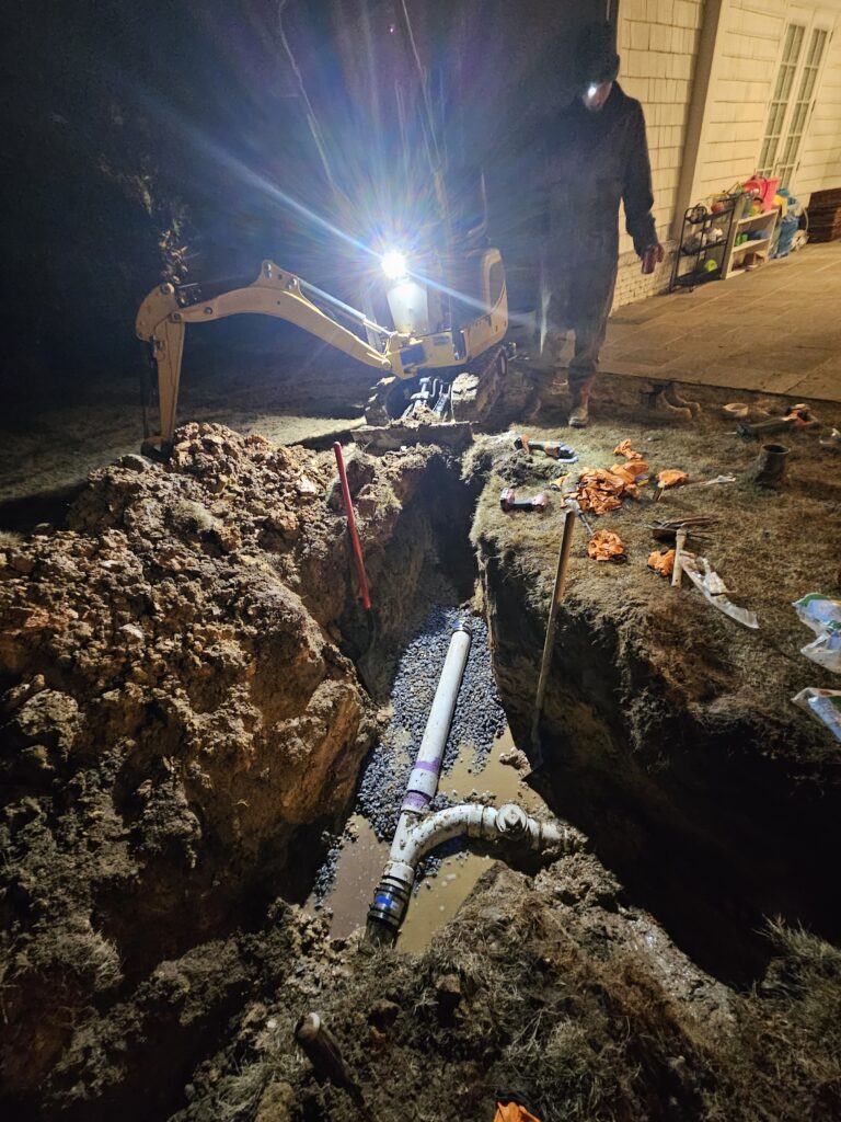 Streamline plumbing technician