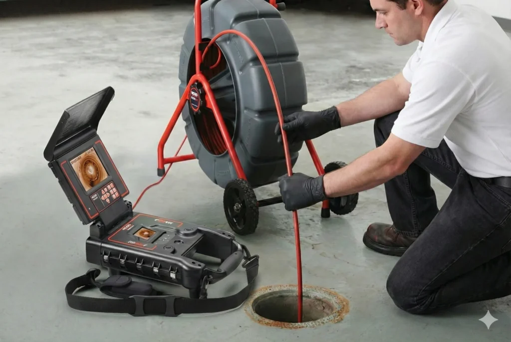 Sewer camera inspection service for residential and commercial sewer lines in Alabaster, AL